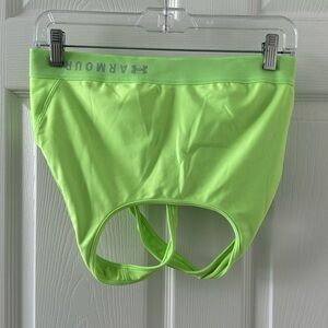 Under Armour Neon Green sports bra